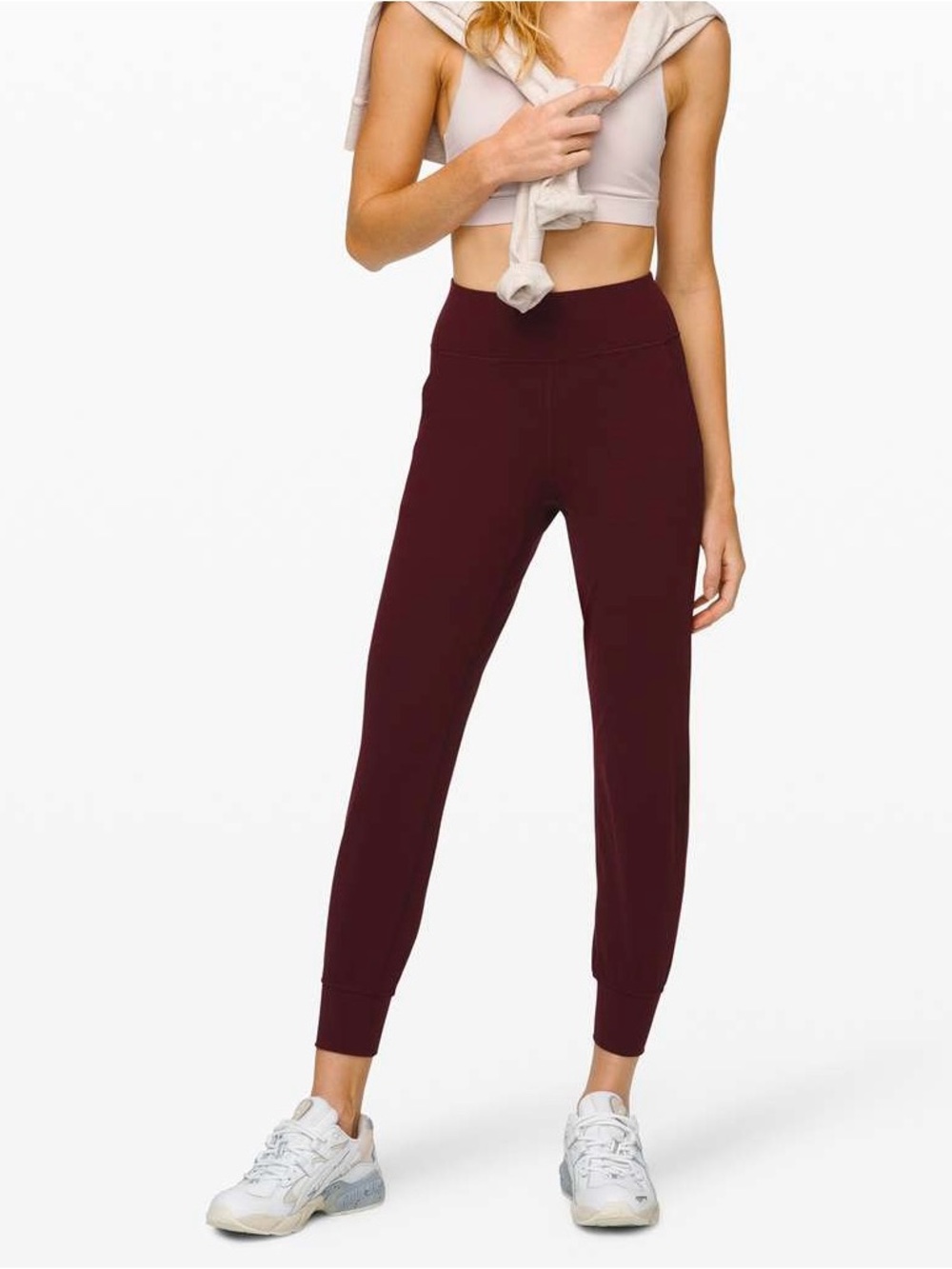 Lululemon Align Jogger 28" in the colour Garnet size 8